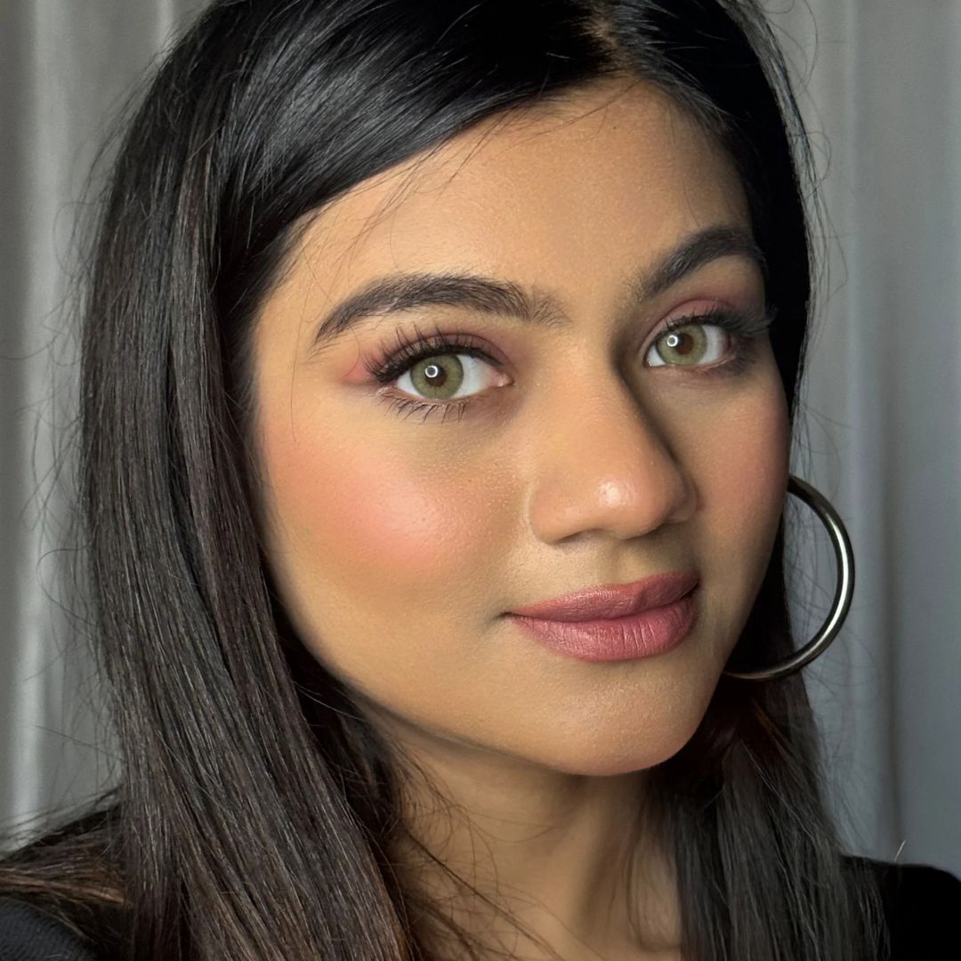 Enhance eye color with Swati Jade green daily contacts