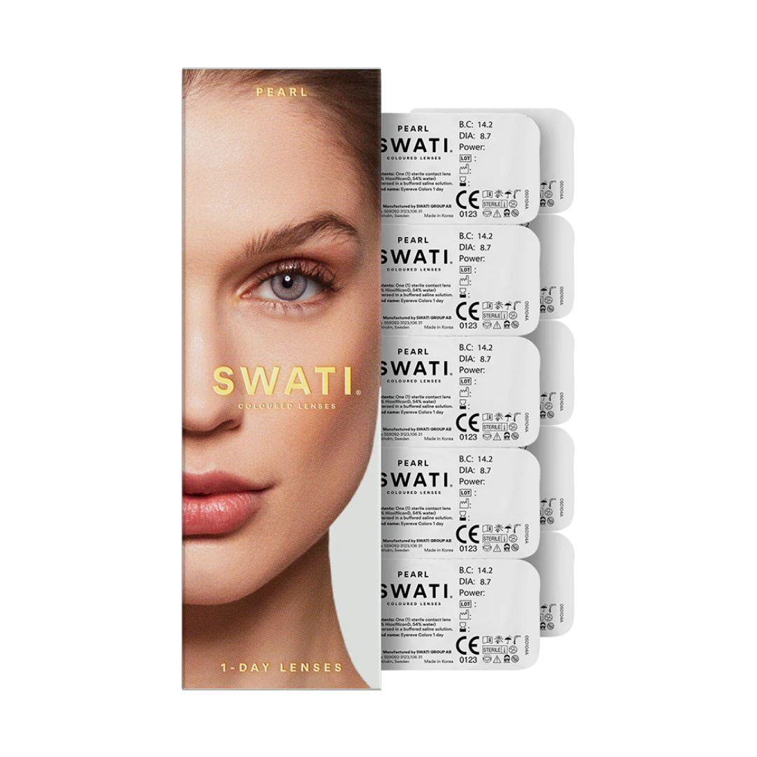 Swati Pearl grey daily contact lenses 10 pack