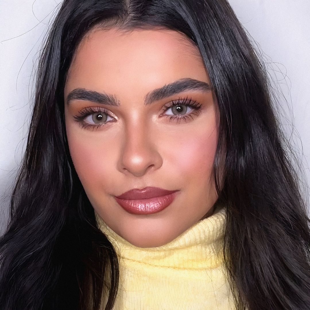 Swati Honey hazel brown cosmetic eye contacts