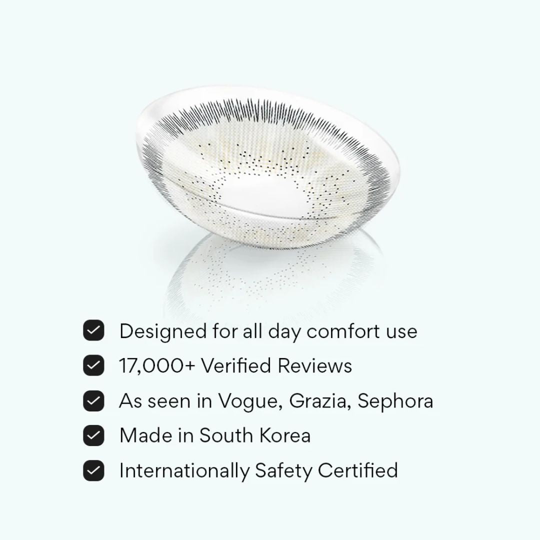 Light blue green eye lenses – Swati Turquoise daily wear