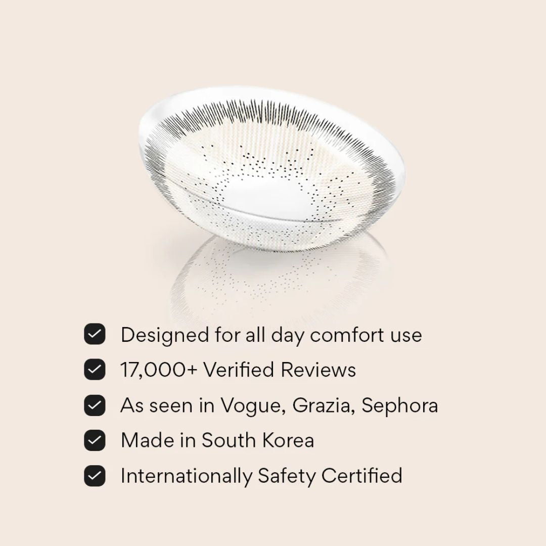 Light brown contact lenses – Swati Sandstone daily wear