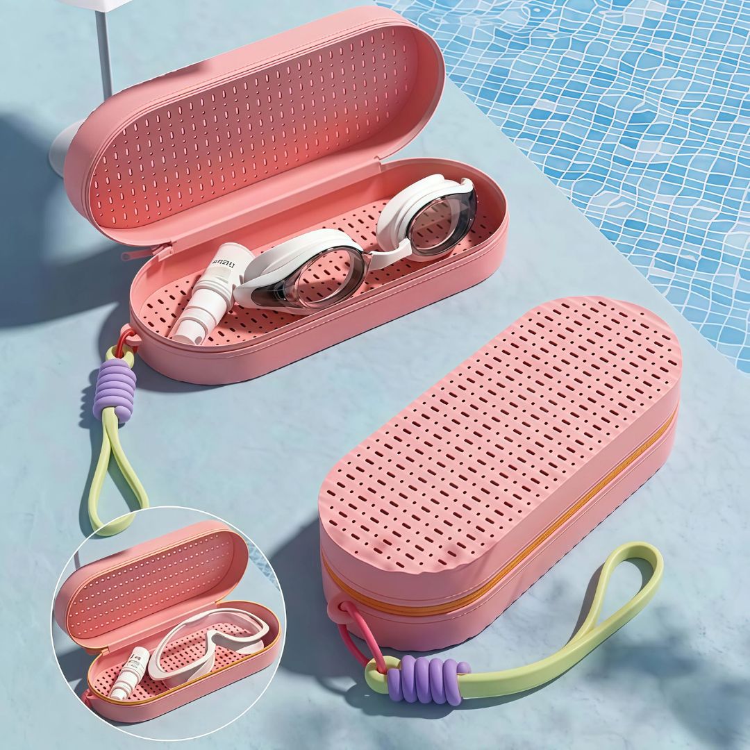 First Lens Portable Swimming Case - Peach
