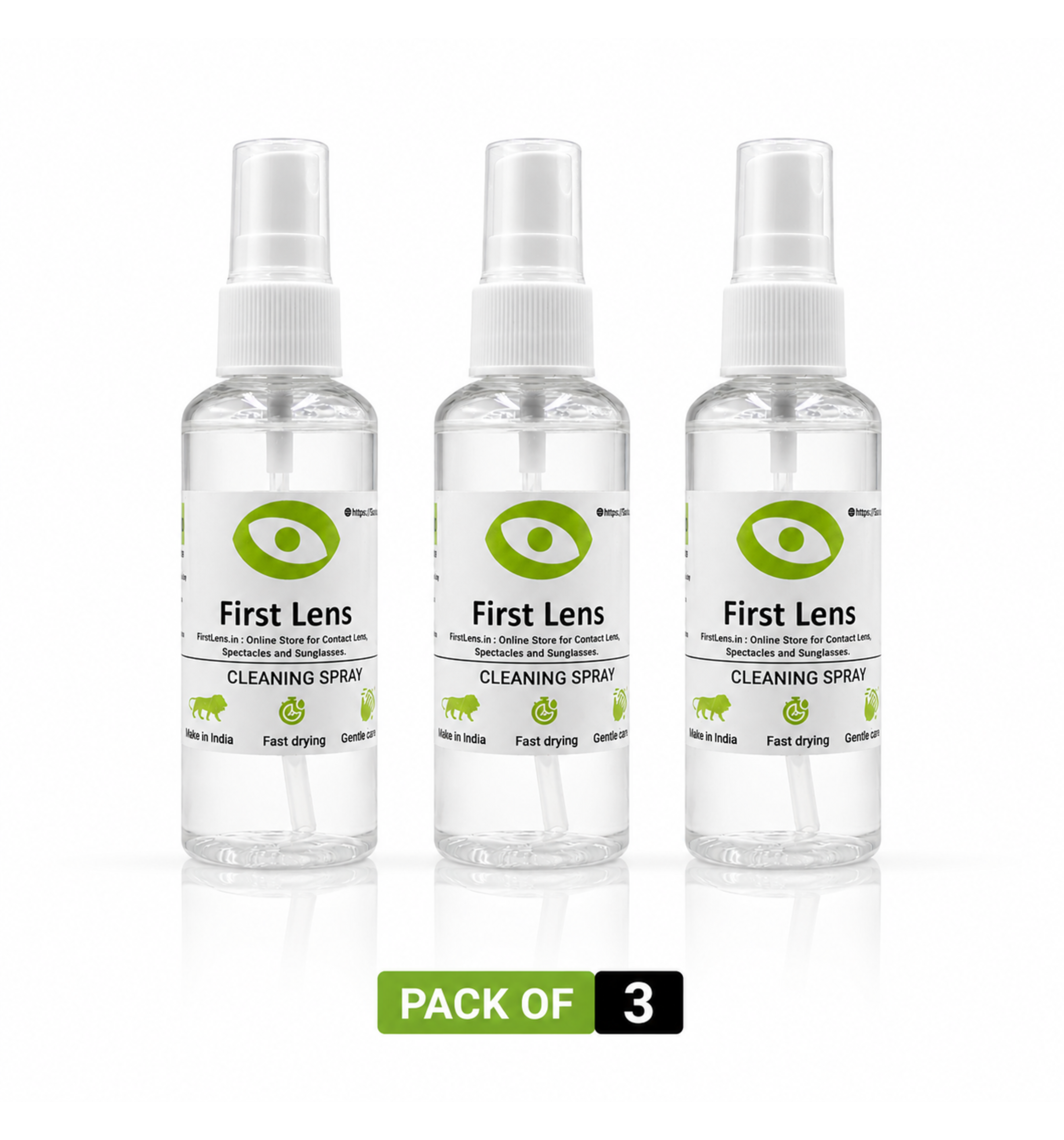 First Lens Spectacle & Sunglasses Cleaning Spray