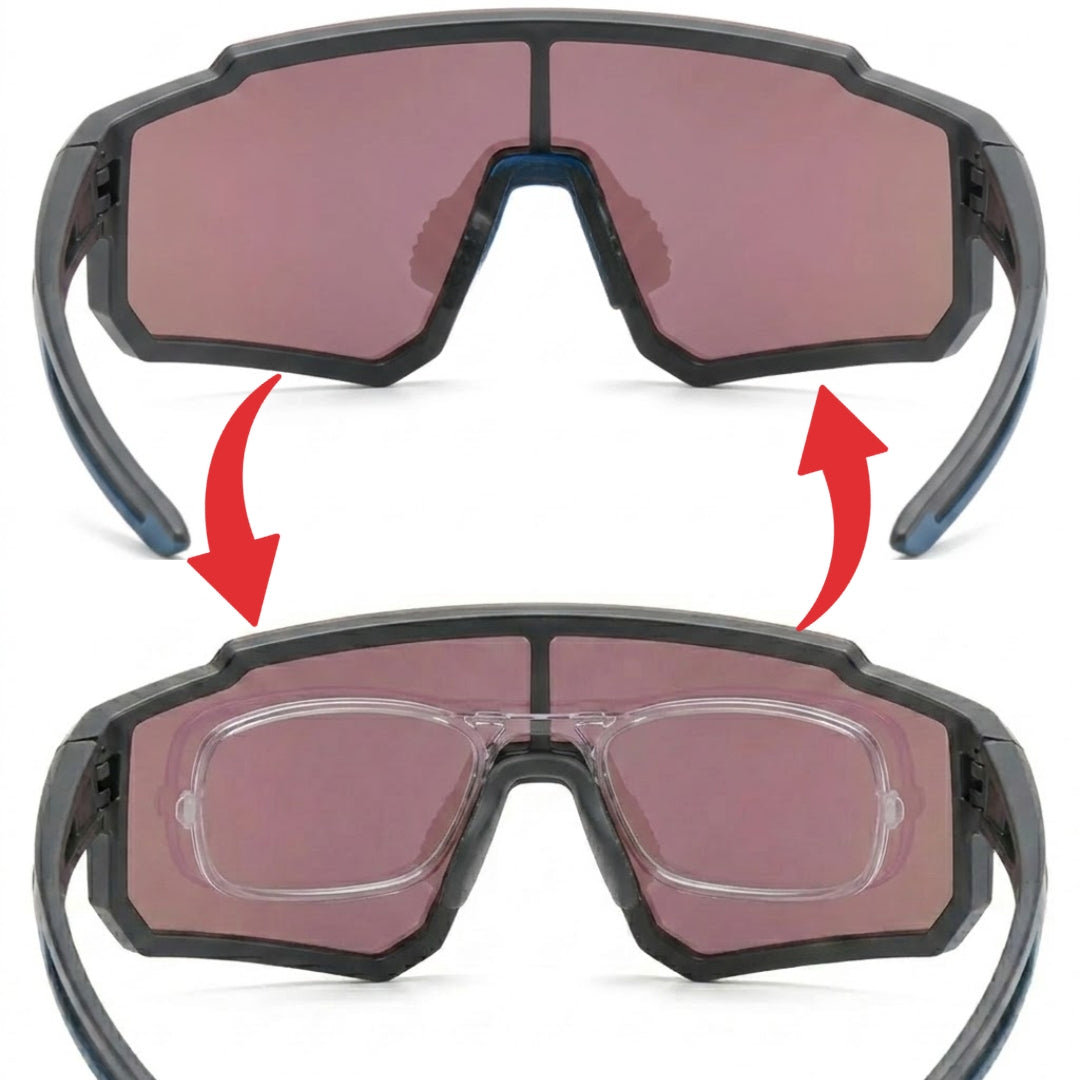 First Lens Sports Sunglasses Uv400 Polarized Pink Red - S113