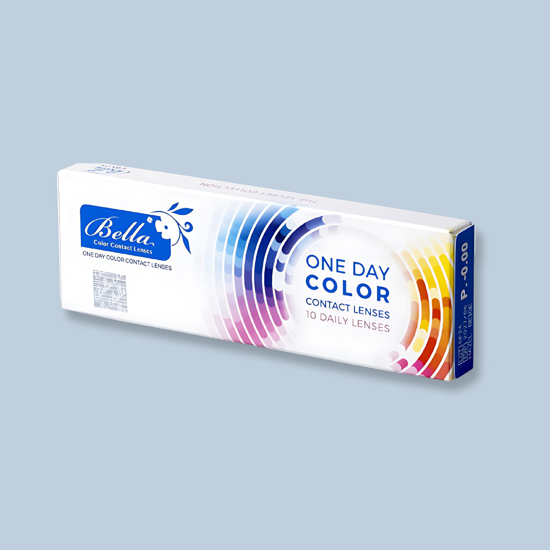 Bella One Day Collection Color Contact Lens - Ash Brown (10 lens/box)