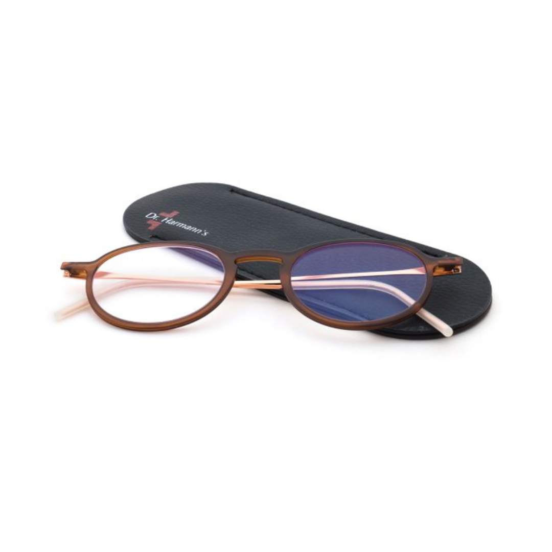 First Lens Dr. Harmanns reading glasses Compact2 EasytoUse Controls