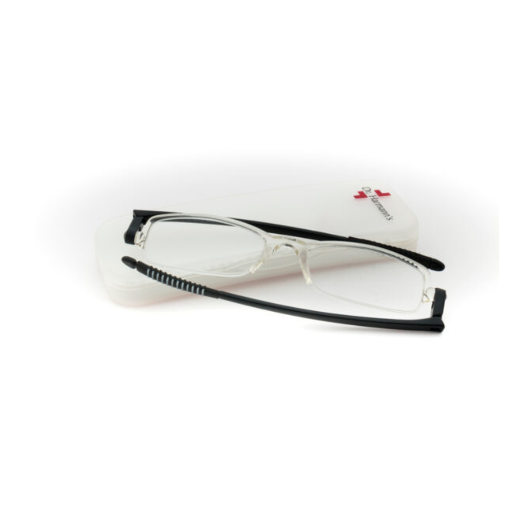 First Lens Dr. Harmanns reading glasses Slim1 Adjustable Features