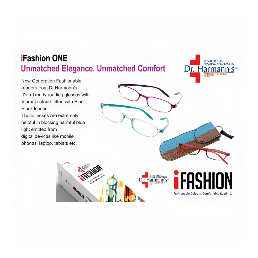 First Lens Dr. Harmanns reading glasses iFashion Contemporary Eyewear
