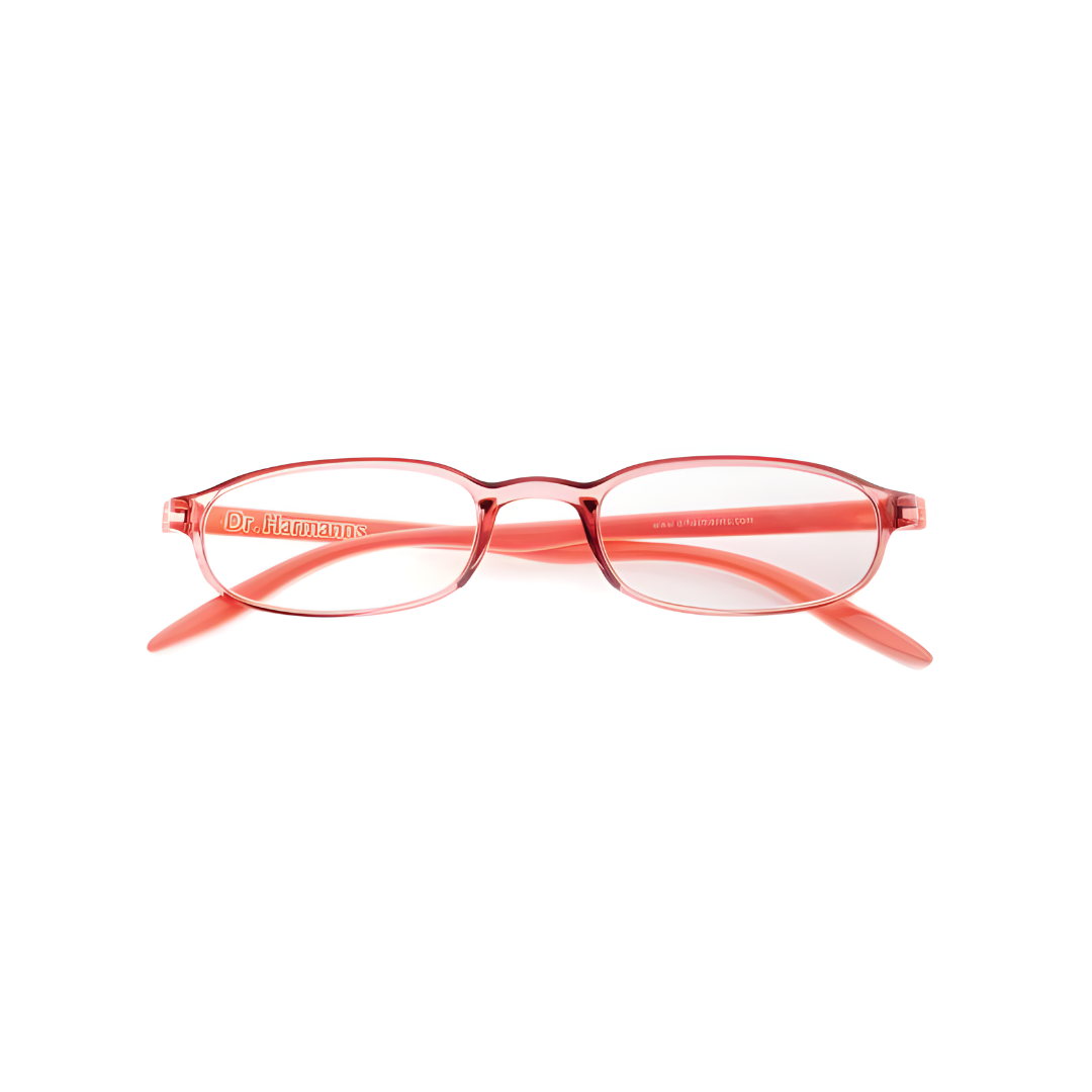 First Lens Closeup of Dr. Harmanns reading glasses iFashion