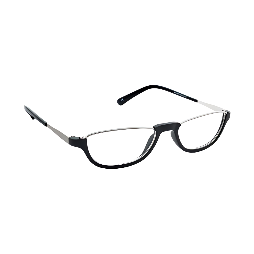 Illustration showcasing the sleek design of Dr. Harmann's iReadOne Reading glasses available at First Lens
