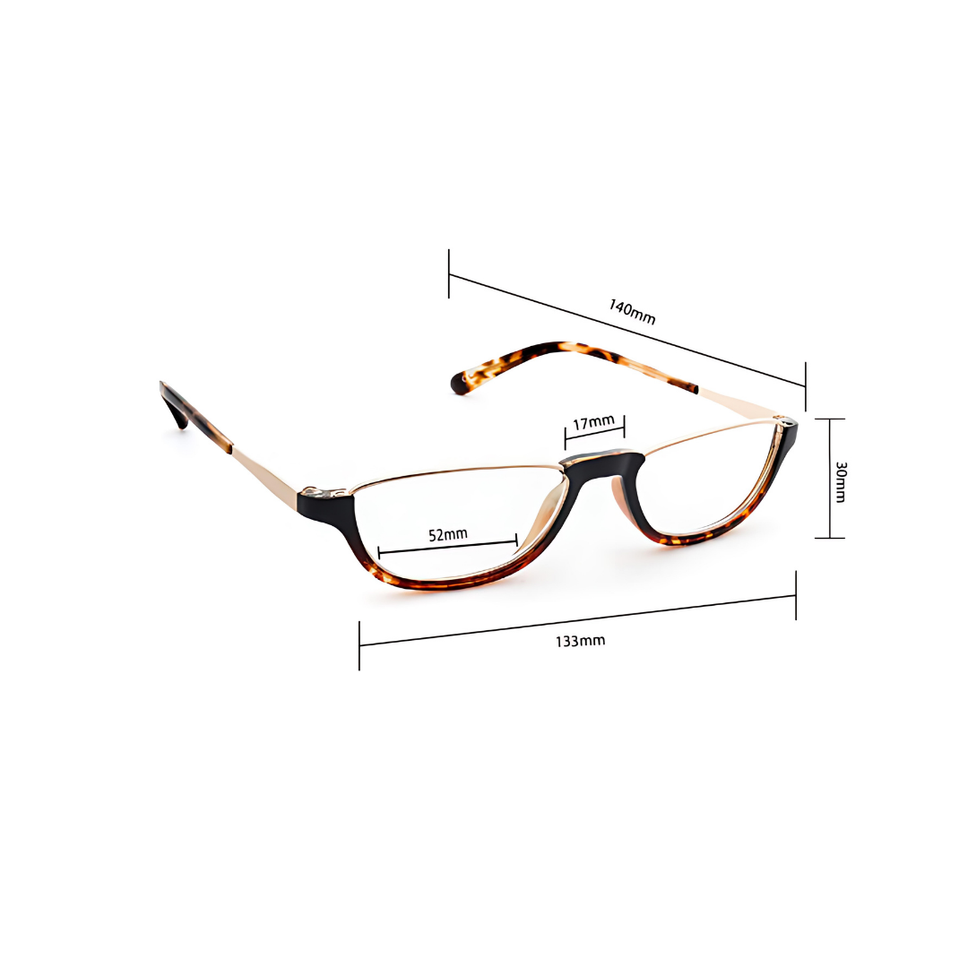Man enjoying a novel with Dr. Harmann's iReadOne Reading glasses from First Lens