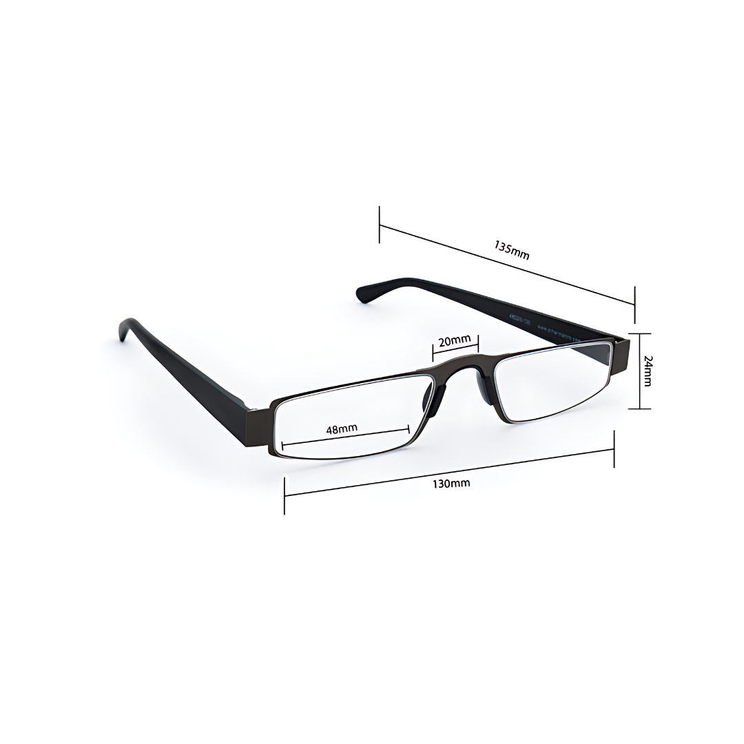 First Lens Dr. Harmanns reading glasses imag4 Clear Lenses