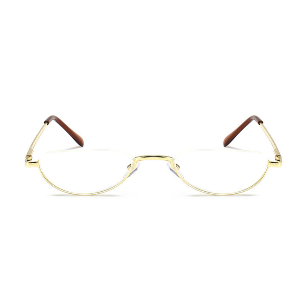 First Lens Agile Oval reading glasses RG_1027 folded compactly