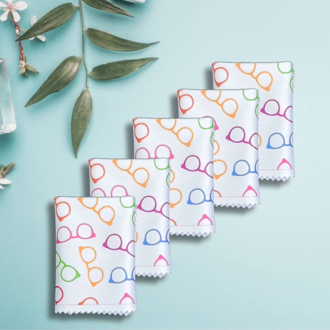 First Lens Pack of 5 Cleaning Micro Fiber Cloths
