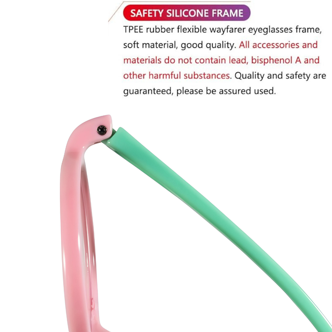 First Lens KidoJunior Kids Glasses in a variety of fun colors to suit every child's style.