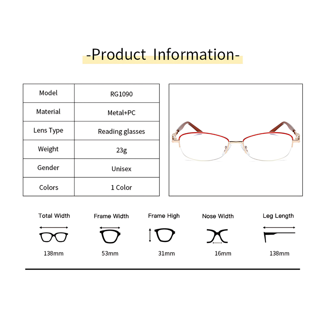 First Lens Anti-Blue Light Glasses for Women
