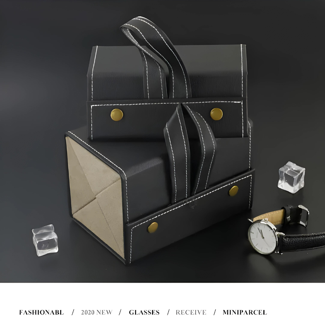 First Lens Three Section Sunglass Case: Safely store multiple pairs of sunglasses