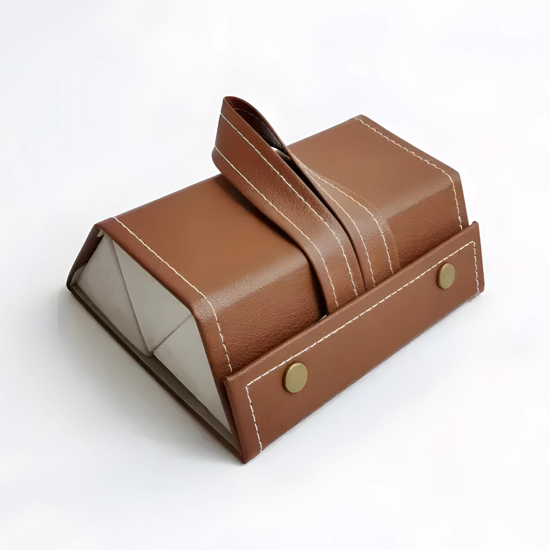 First Lens Black Sunglass Case with Three Sections: Ideal for travel or everyday use