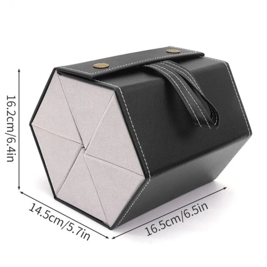 First Lens Trendy Sunglass Holder: Organize your shades with six partitions