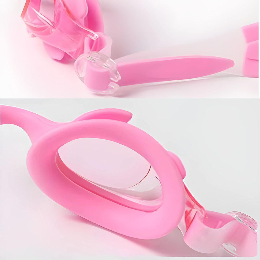 The soft silicone gasket around the lenses of the First Lens goggles, providing a snug and leak-proof seal.