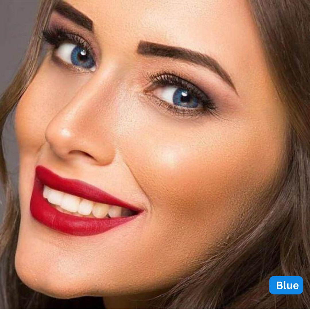 Alcon Freshlook Colorblends Blue Color Lenses (2 Lens per Box) >> New Name+Packing - Air Optix Colors <<