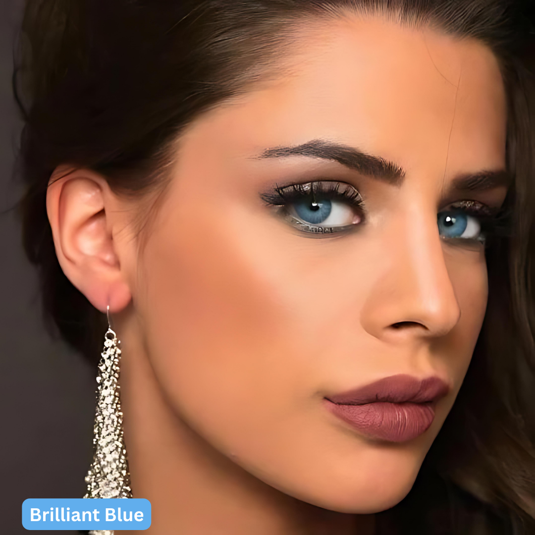 Alcon Freshlook Colorblends Brilliant Blue Color Lenses (2 Lens per Box) >> New Name+Packing - Air Optix Colors <<