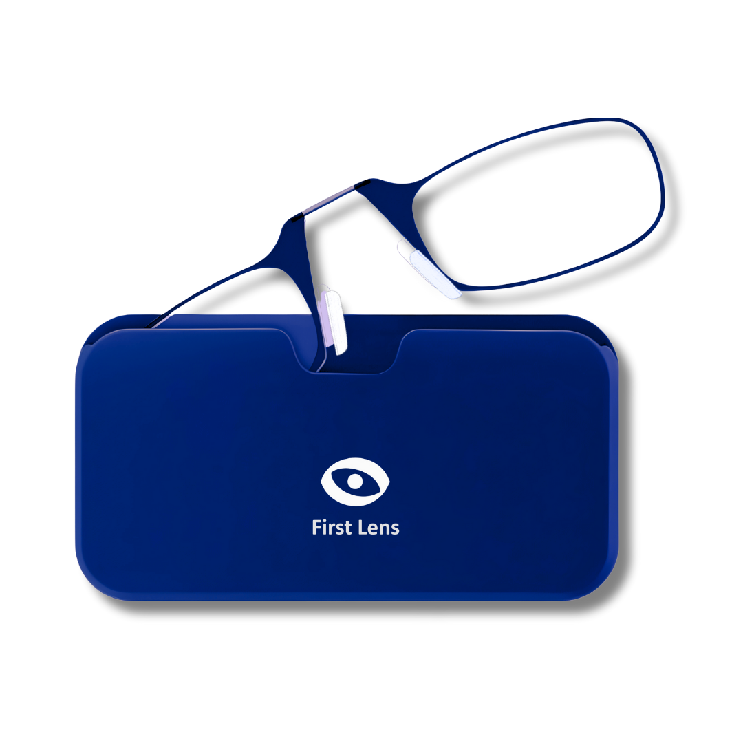 Adjustable Nose Pads Reading Glasses: First Lens
