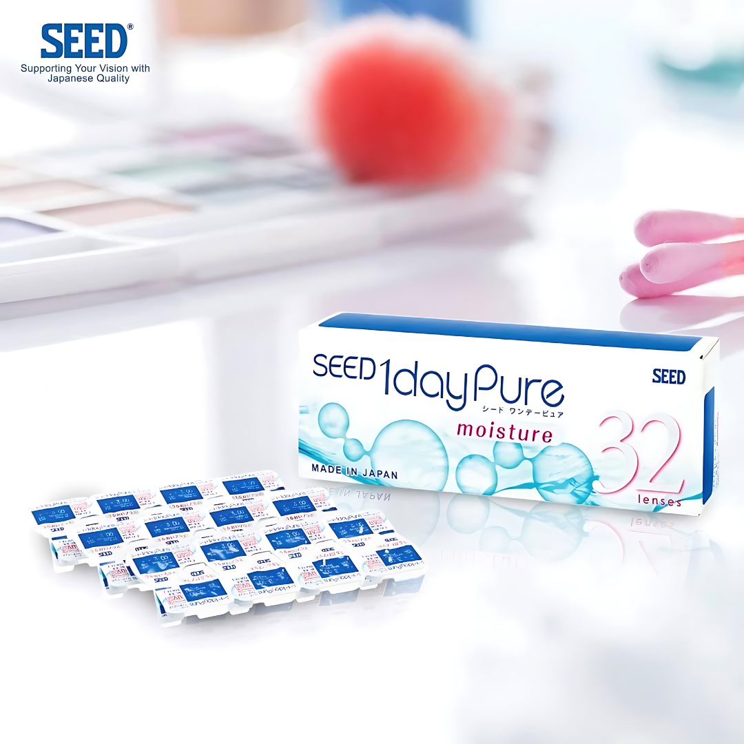 SEED 1-Day Pure Sphricals (32 lens/box)