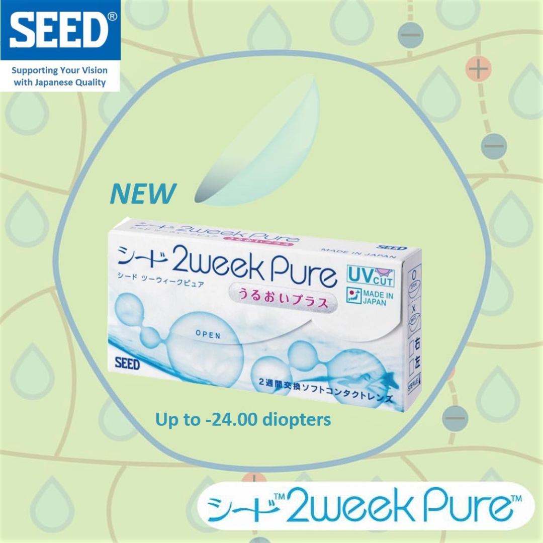 Seed 2-week spherical Pure (6 Lens/Box)