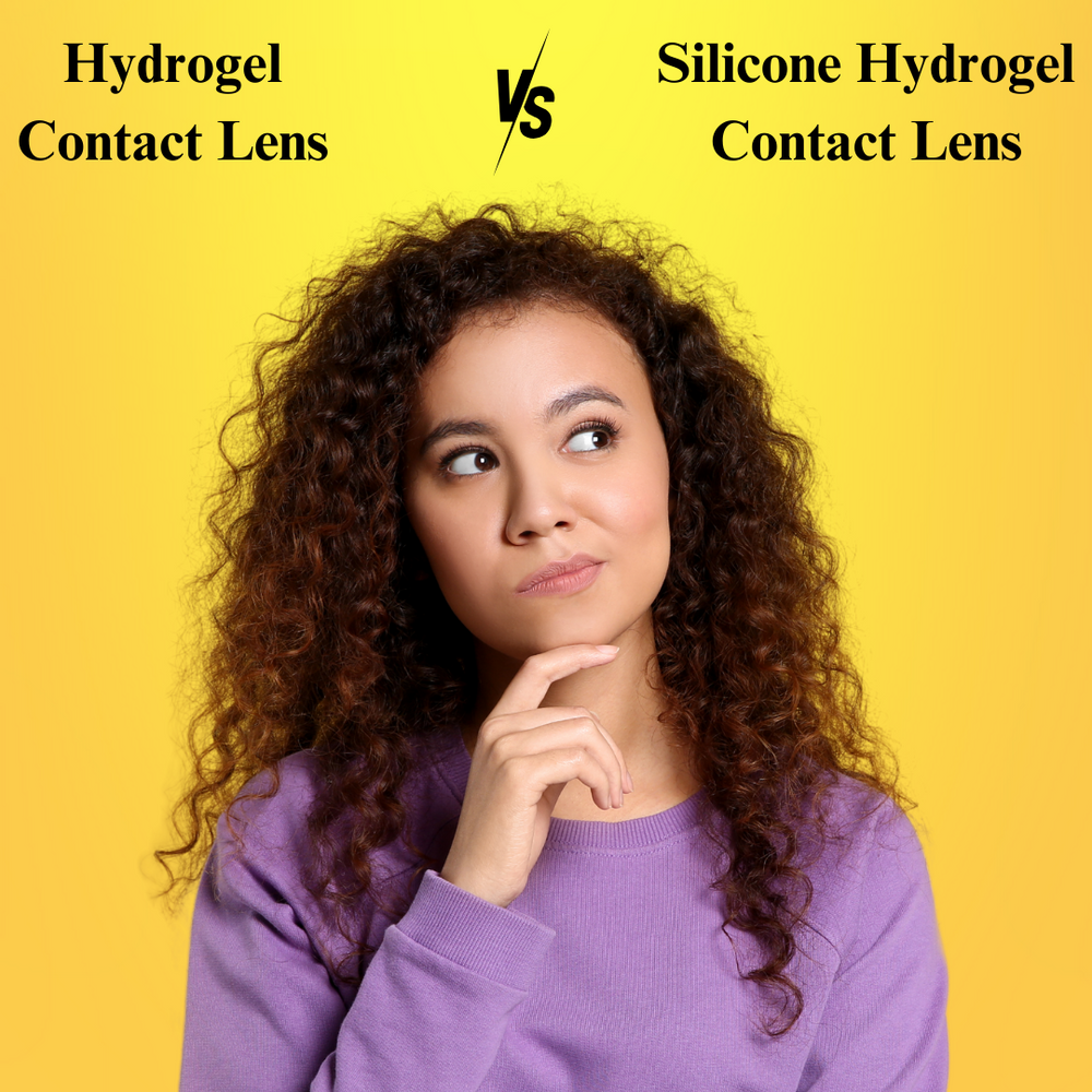 Difference between Hydrogel & Silicon Hydrogel Contact Lens