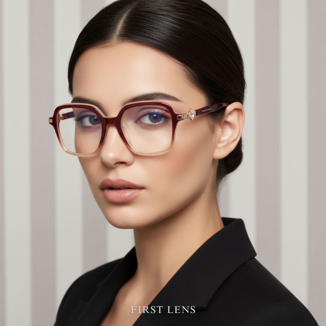 First Lens Onyxa Blue Light Computer Glasses - B018