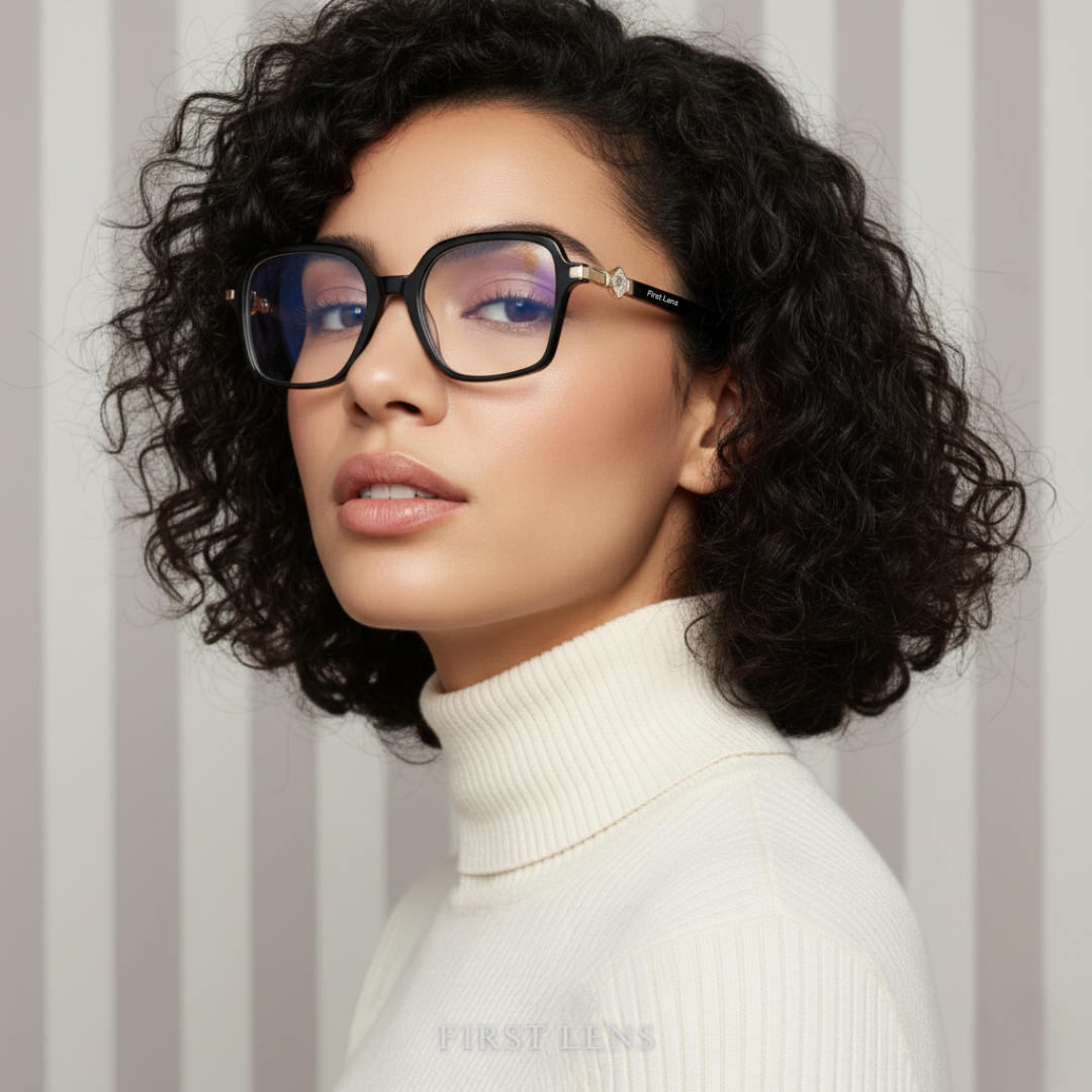 First Lens Onyxa Blue Light Computer Glasses - B018