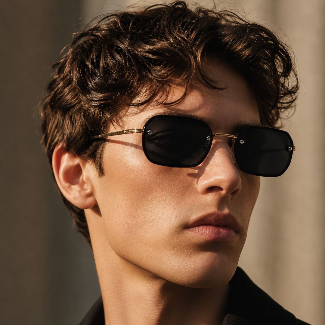 First Lens Glints Sunglasses Black - S282