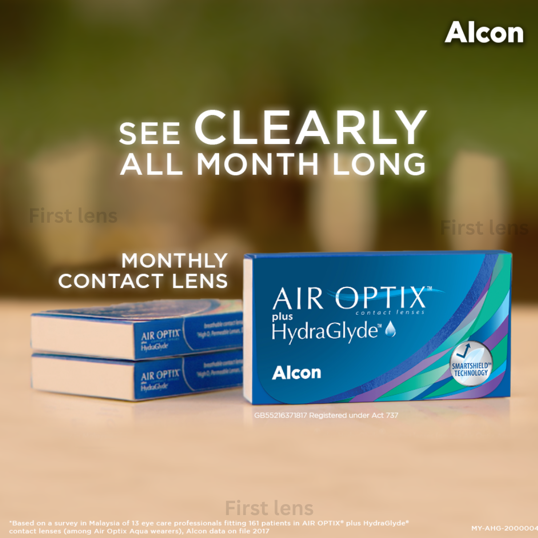 Alcon Air Optix Plus Hydraglyde (6 Lensbox)