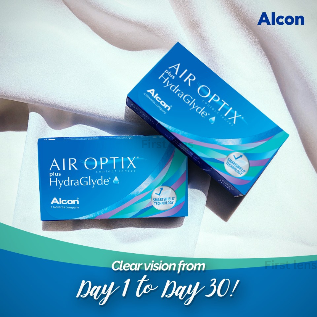 Alcon Air Optix Plus Hydraglyde (6 Lensbox)