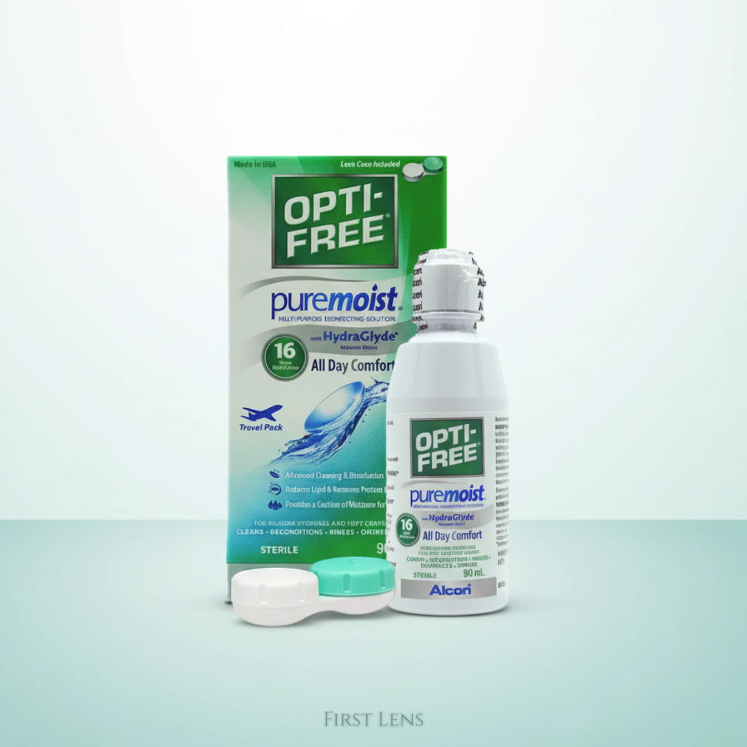 Alcon Opti Free Pure Moist Contact Lens Solution 90 ML