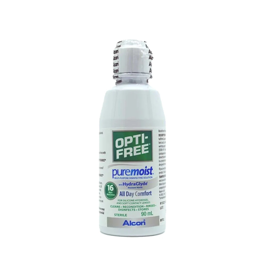 Alcon Opti Free Pure Moist Contact Lens Solution 90 ML