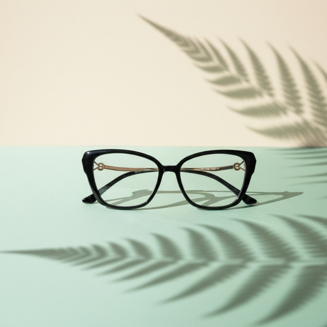 First Lens AzureBay Blue Light Computer Glasses - Black - B119