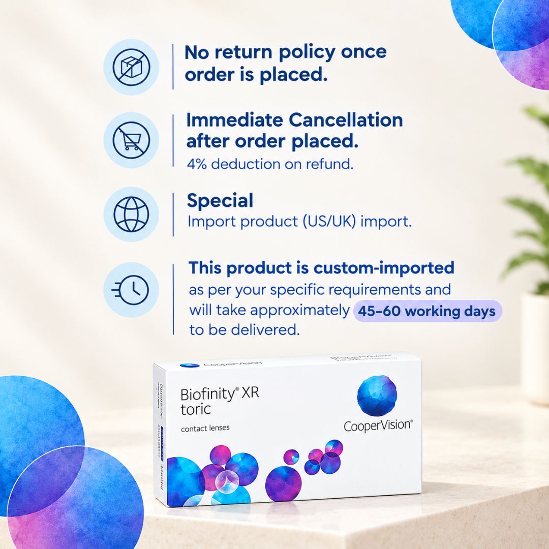 Cooper Vision Biofinity XR Toric (3 lens/box)