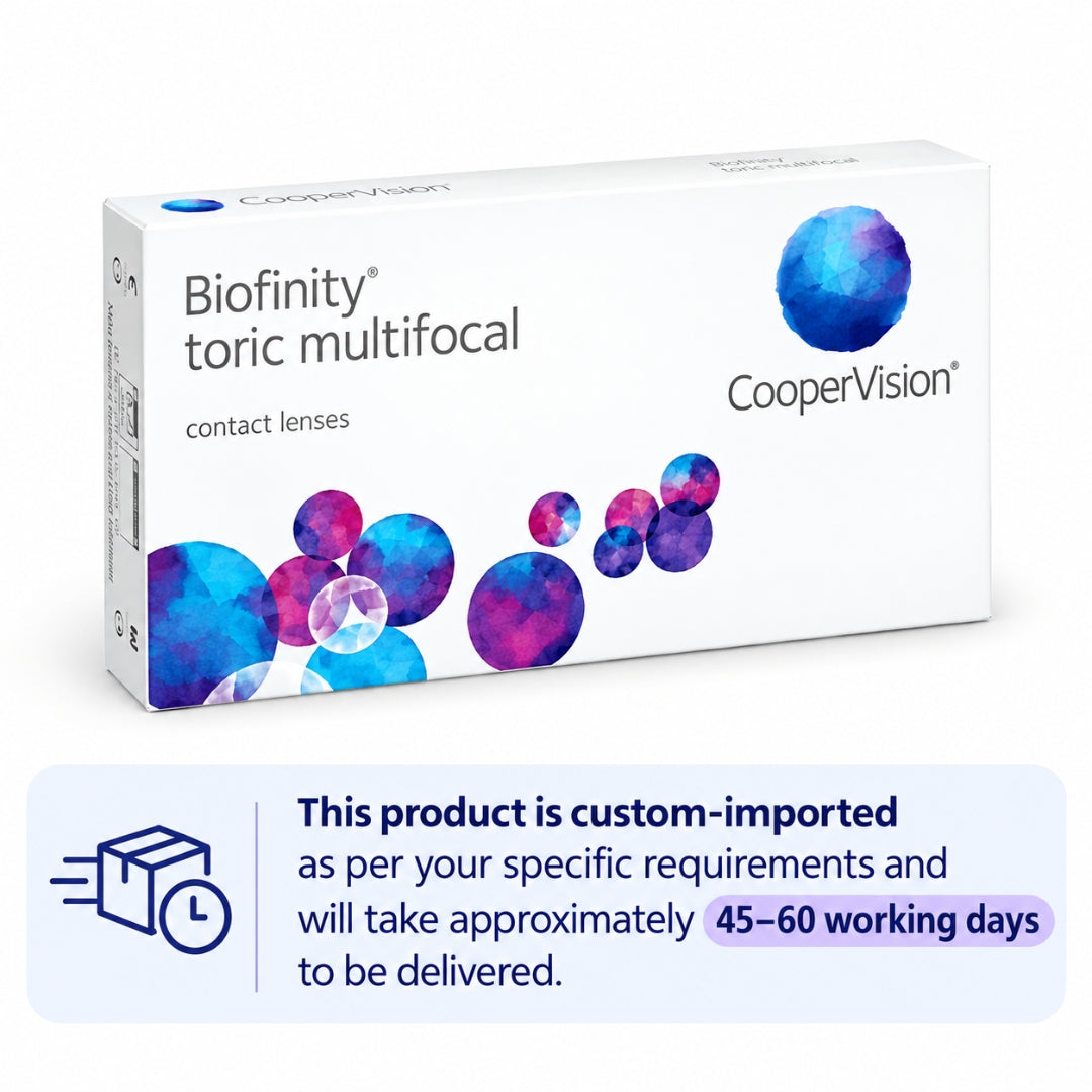 Cooper Vision Biofinity Toric Multifocal Monthly (3 Lens/box)