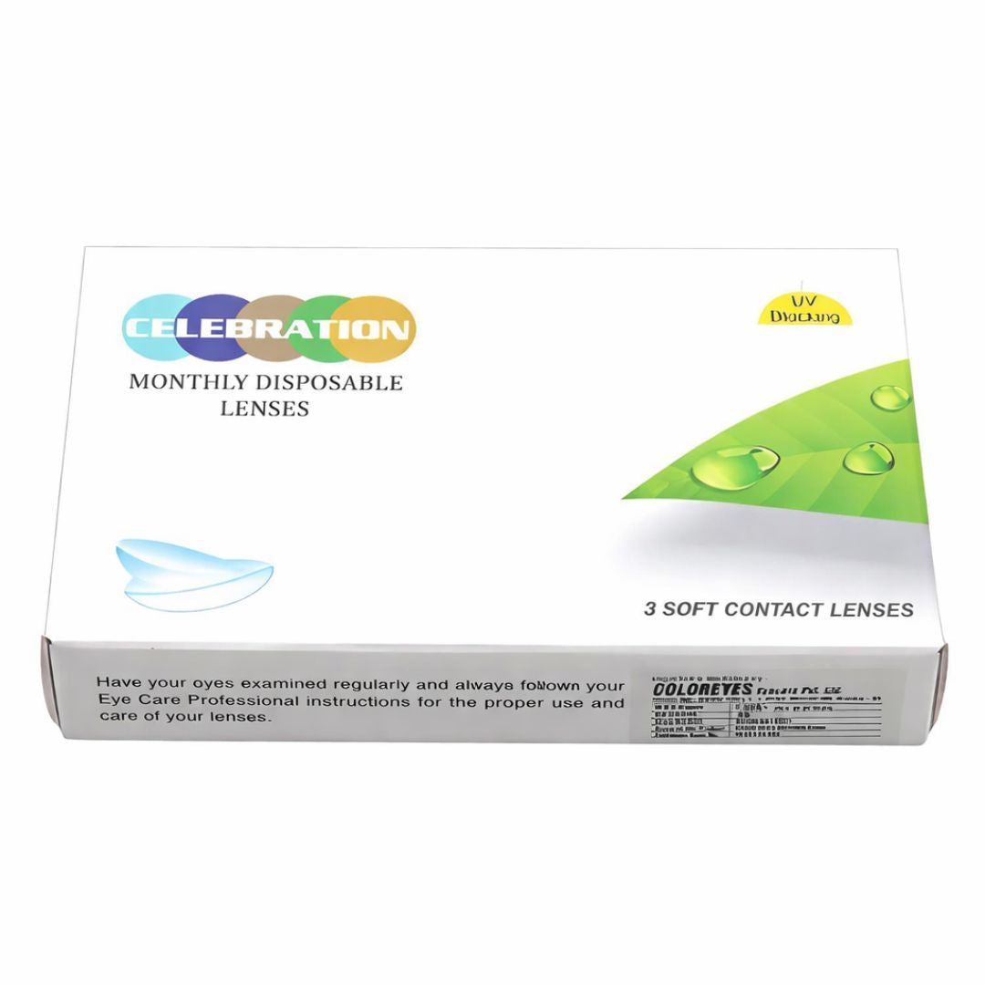 Celebration Monthly Disposable Toric Lenses (3 Lens/Box)