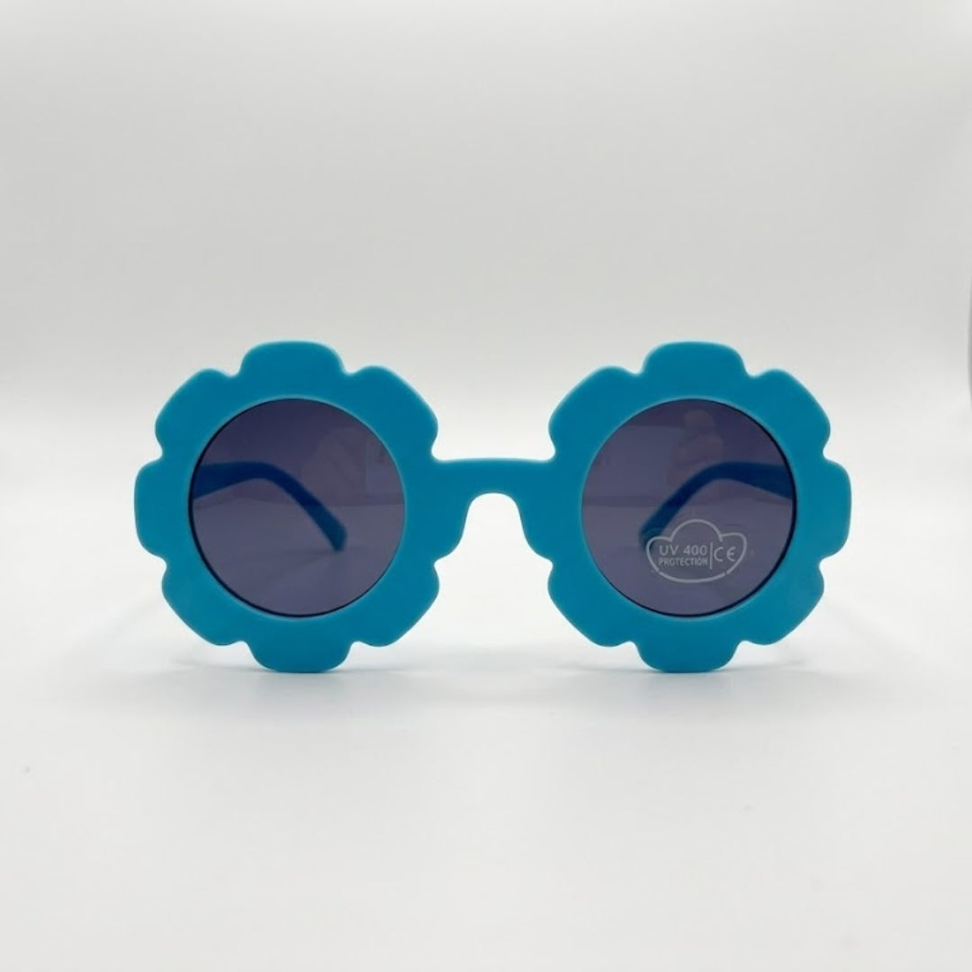 First Lens Charm Customized Kids Sunglasses With Name UV400 Blue - S426