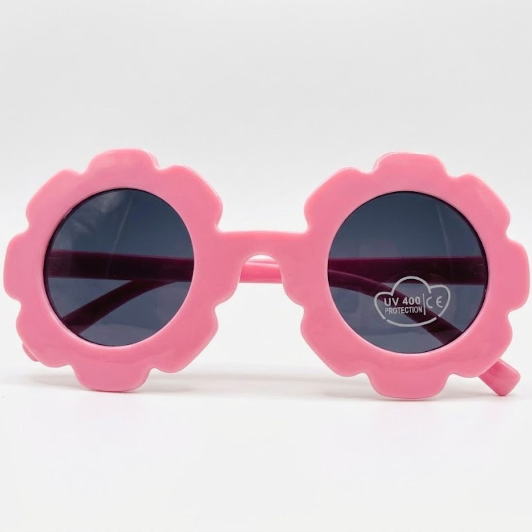 First Lens Charm Customized  Kids Sunglasses With Name UV-Pink-400