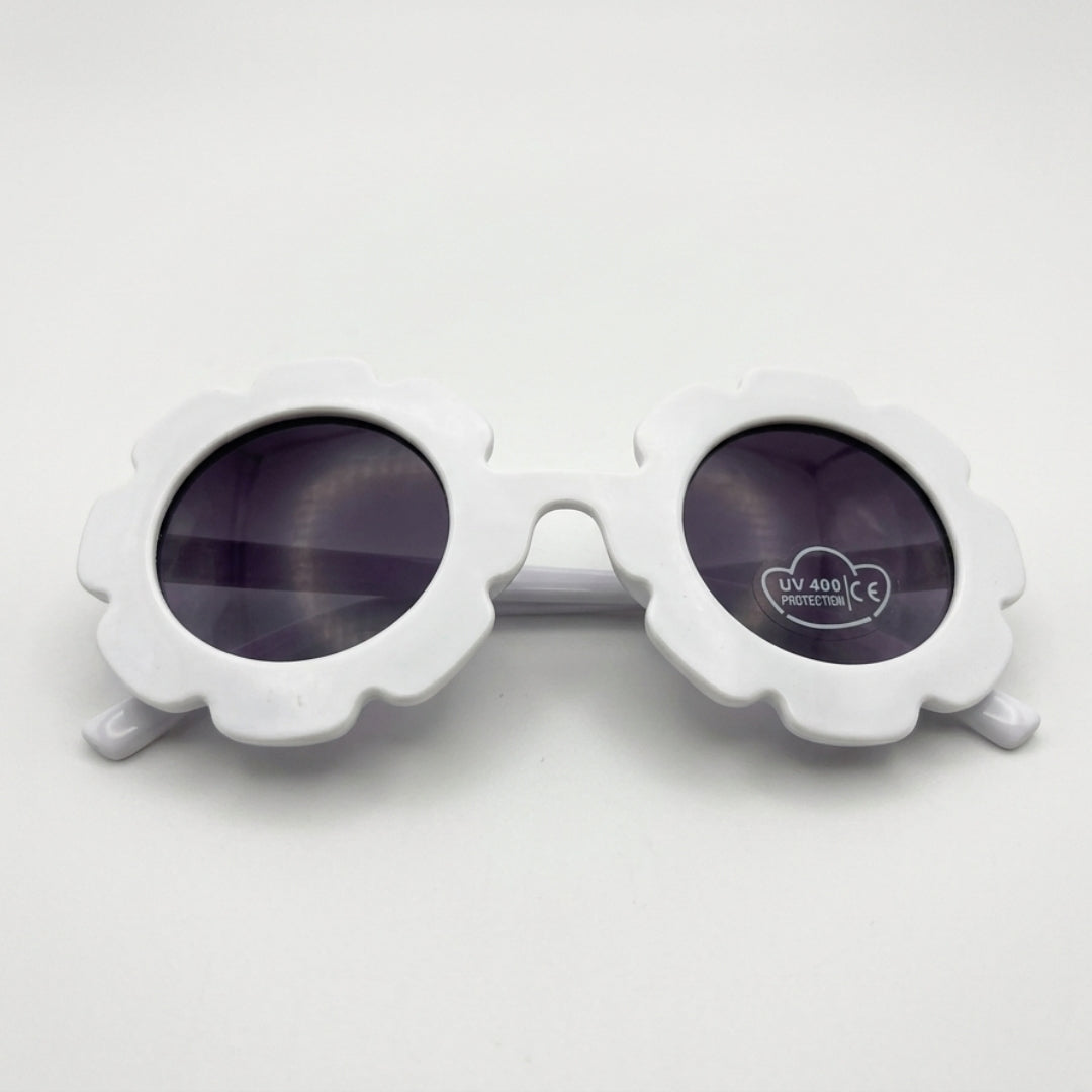 First Lens Charm Customized  Kids Sunglasses With Name UV-White-400