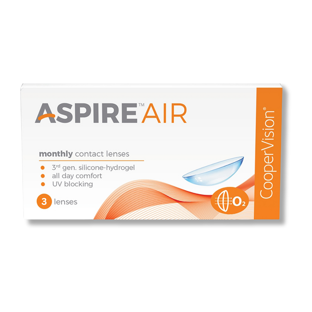 Cooper Vision Aspire Air Monthly (3 lens/box)