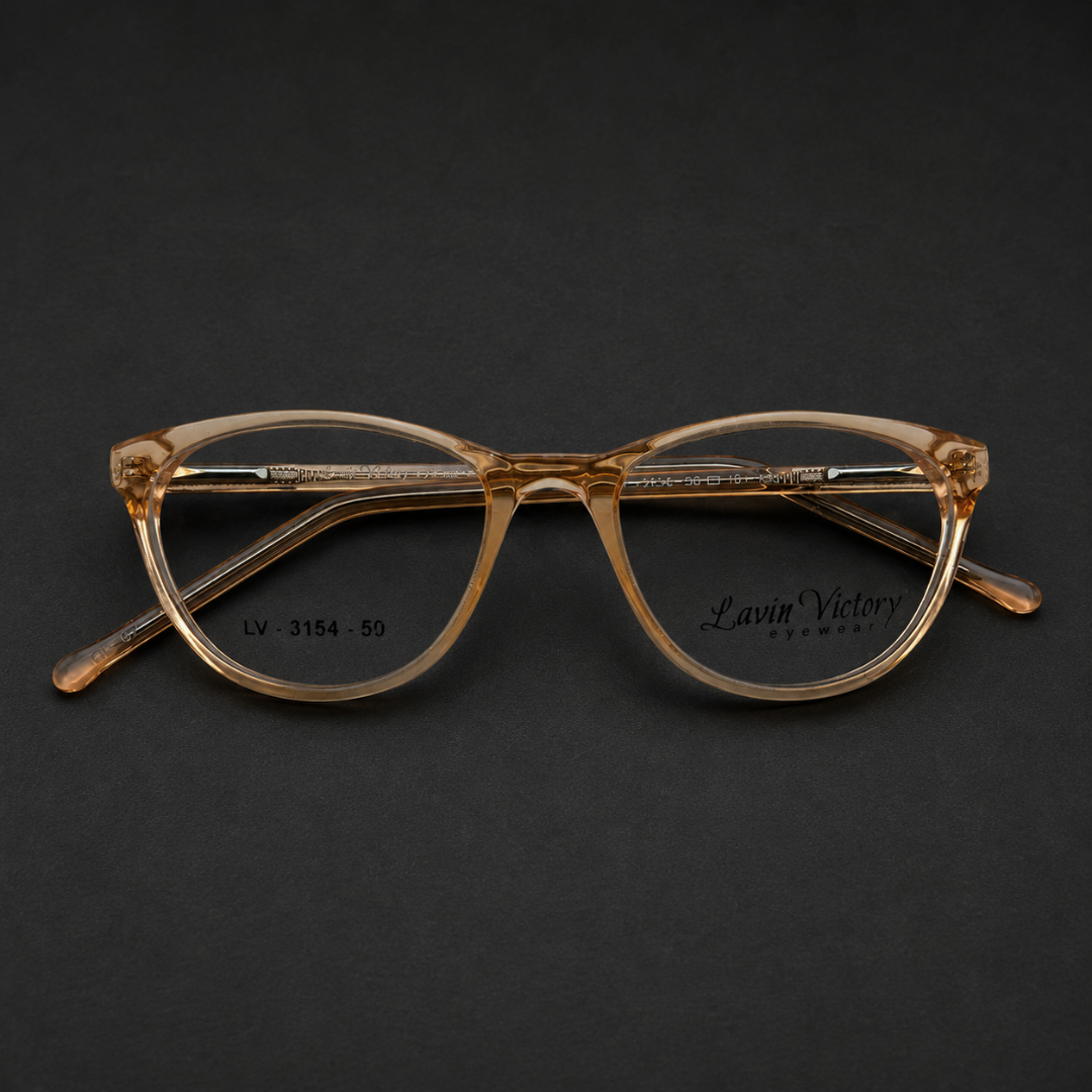 First Lens Copenhagen Blue Light Computer Glasses Honey Crystal