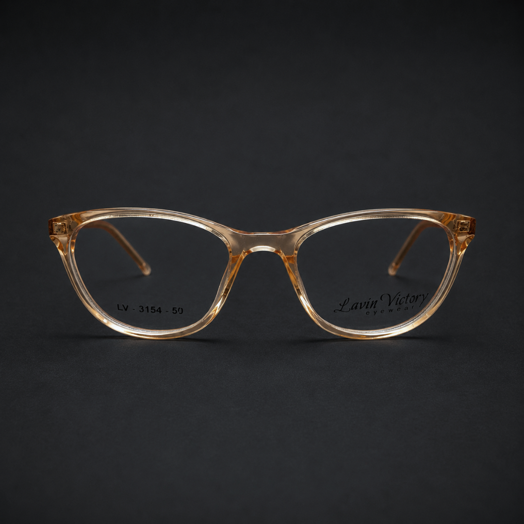 First Lens Copenhagen Blue Light Computer Glasses Honey Crystal
