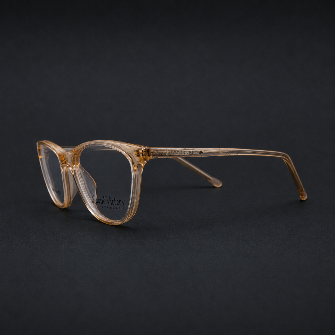 First Lens Copenhagen Blue Light Computer Glasses Honey Crystal
