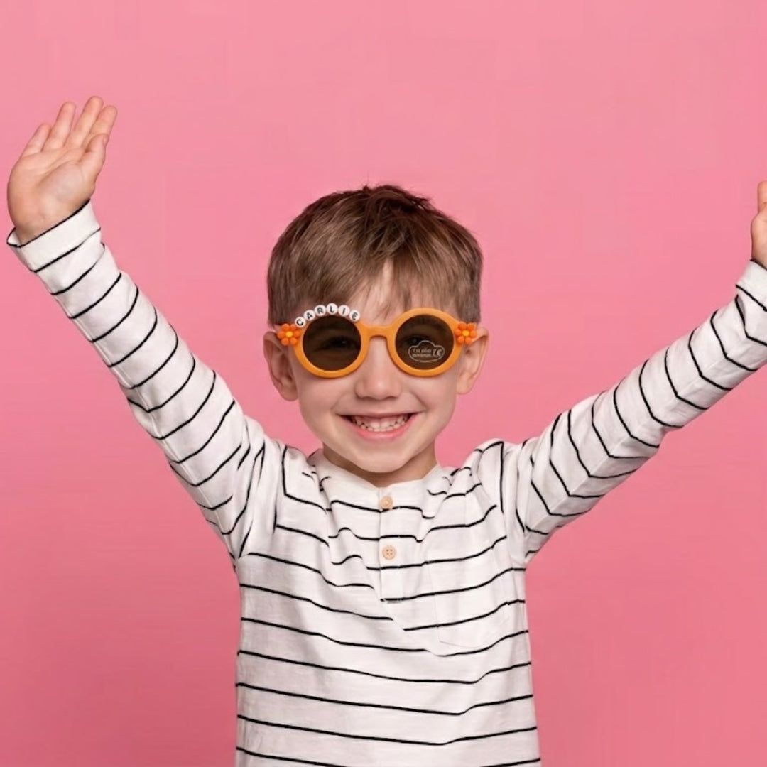 First Lens Kids Custom Sunglasses With Name UV-Mango-400