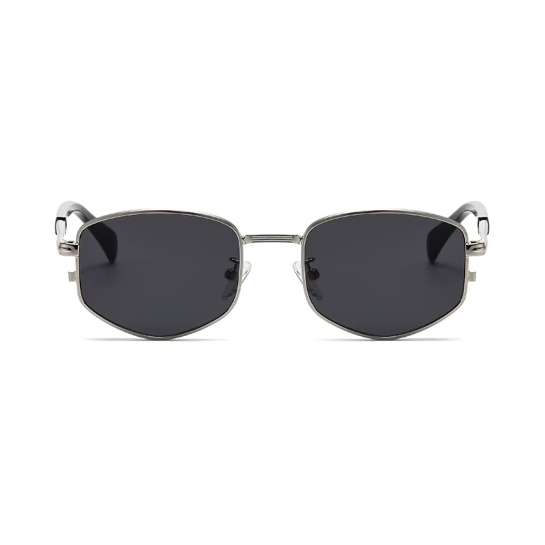 First Lens AeroPrime UV400 Sunglasses - Silver-Black - S335